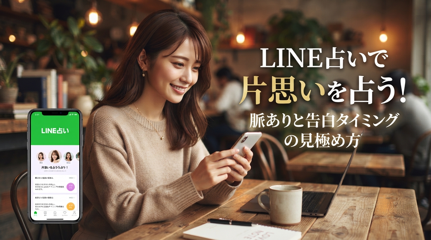 Line占いで片思いを占う！脈ありと告白タイミングの見極め方