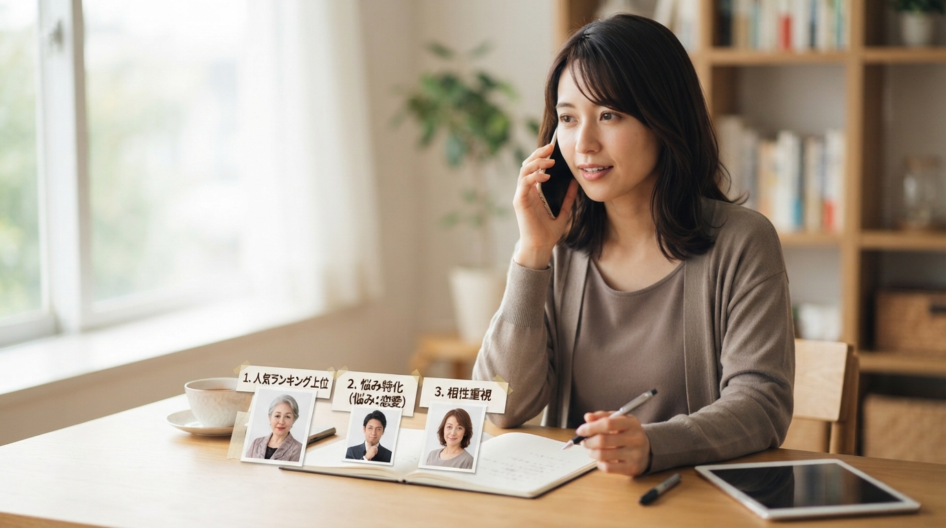 電話占い無料30分は本当?10分×3人の太っ腹お試し術 - 3人の先生を選ぶ実践的なコツ