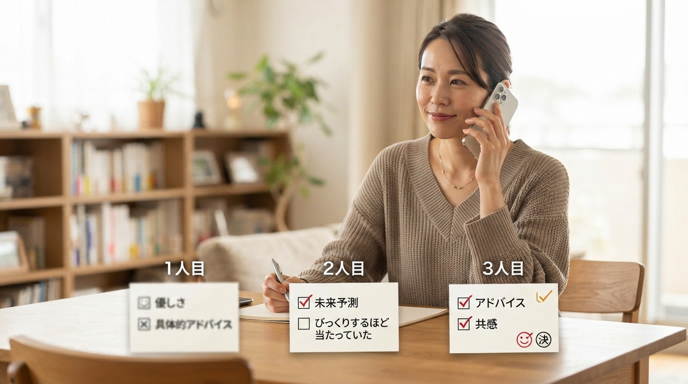 電話占い無料30分は本当?10分×3人の太っ腹お試し術 - 実際のユーザー体験談から見るメリット
